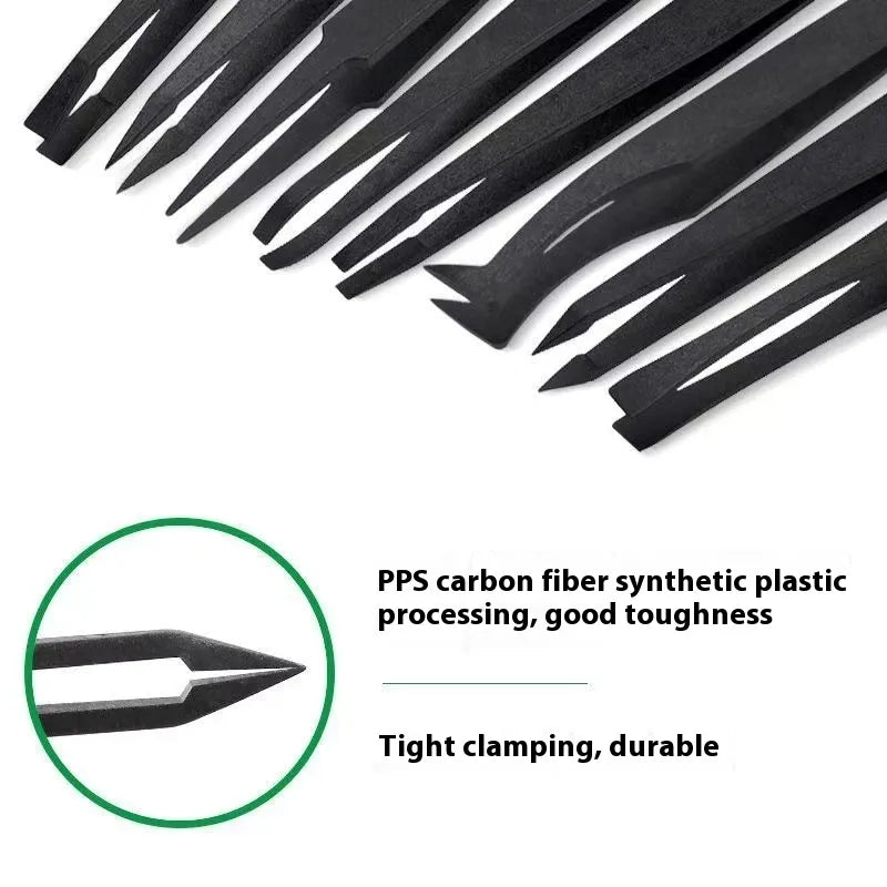 Fashion Anti-static Plastic ABS Tweezers Tool