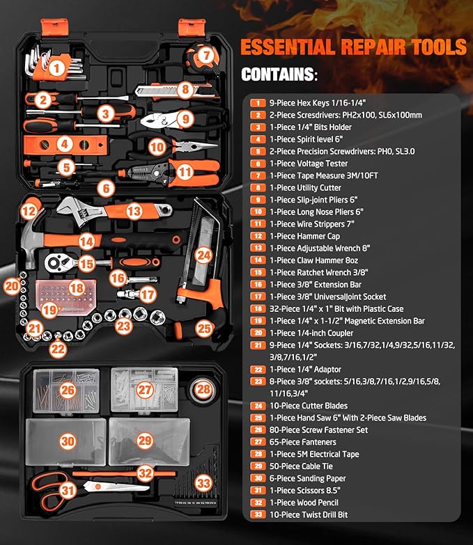 MasterPro™ 328-Piece All-in-One Tool Set