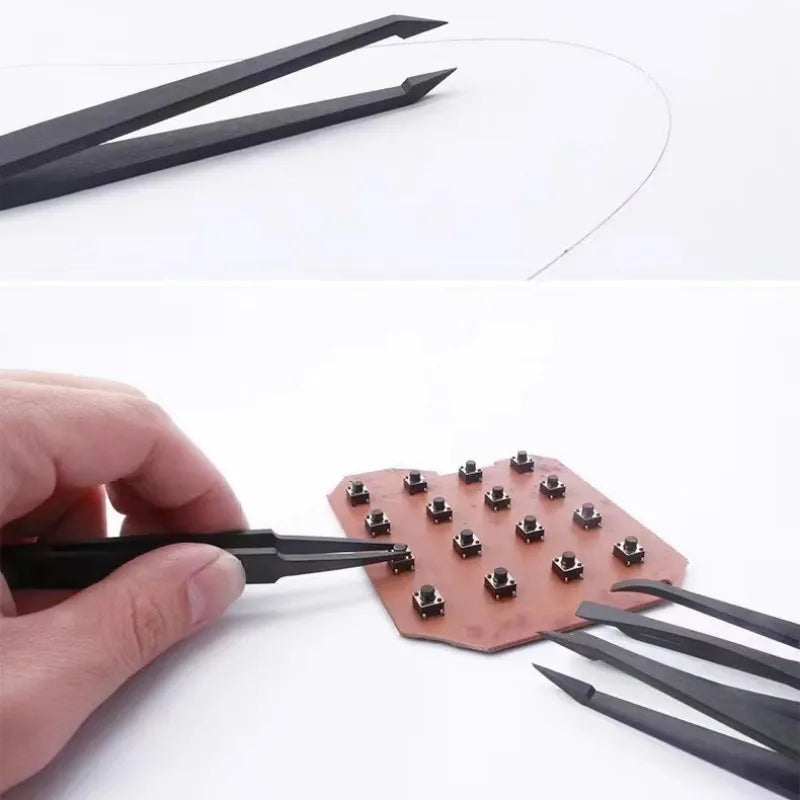 Fashion Anti-static Plastic ABS Tweezers Tool